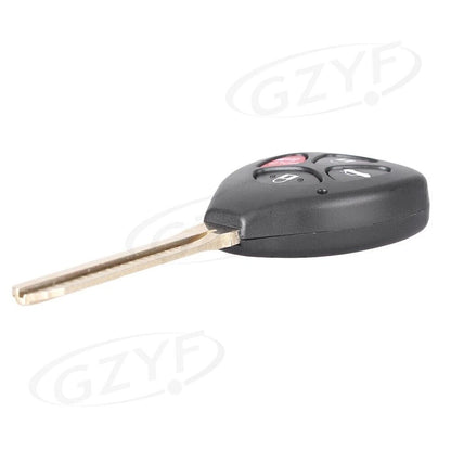 Remote Uncut Blank Key Fob Shell for Toyota Corolla Avalon (2003-2023)