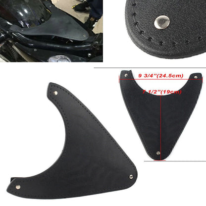Black Motor Seat Rubber Frame Cover for Harley Sportster XL 883 1200 (2004-2014)