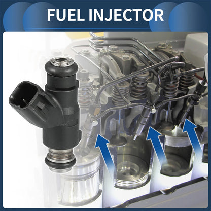 Fuel Injector 3.5L for Chevrolet Impala LS LT (2007 - 2010) 1 Pc