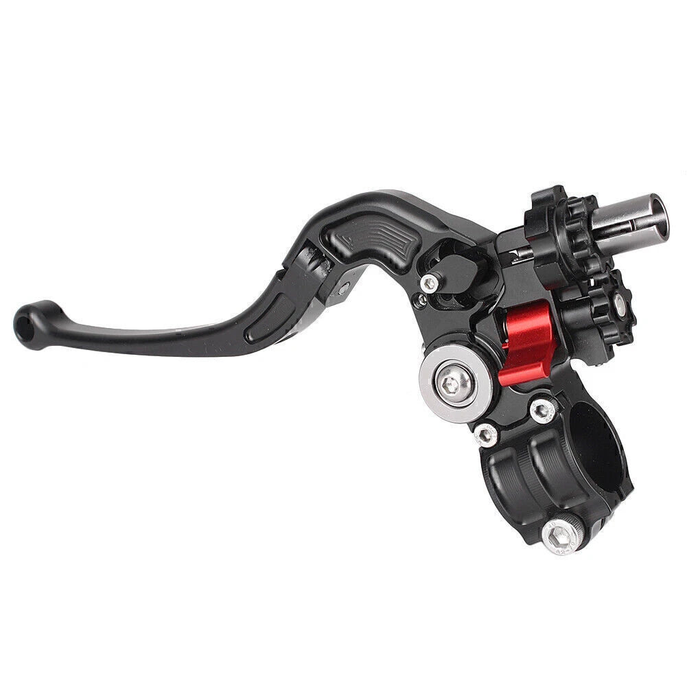 Left Black 7/8" 22mm Foldable Pivot Clutch Perch Lever for Dirt Bike ATV