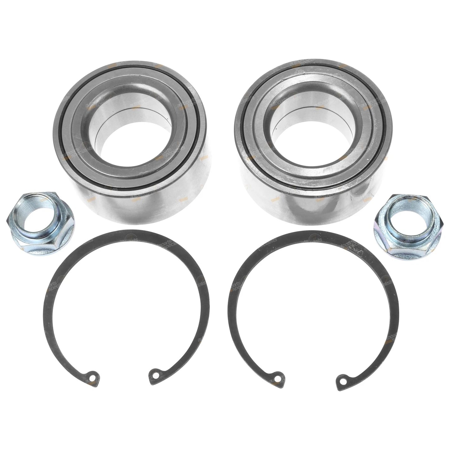 2x Front Wheel Bearing Kits for Honda Accord (1997-2008)