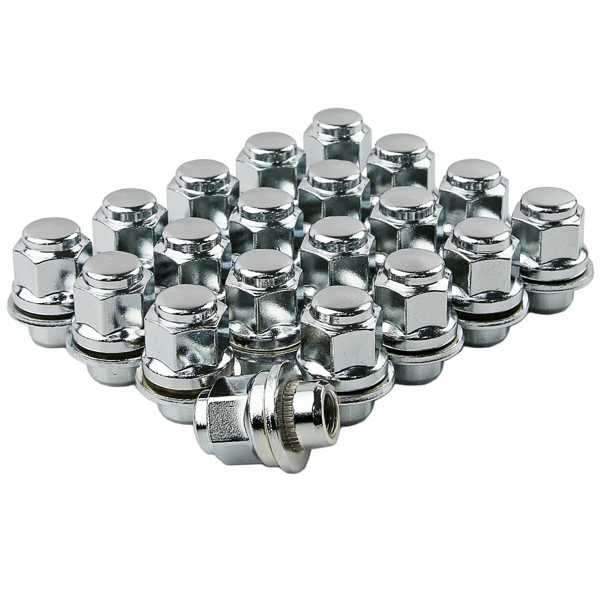 20 x M12x1.5 Wheel Lug Nuts for Toyota Camry, Corolla, Yaris, RAV4 (2002-2023)