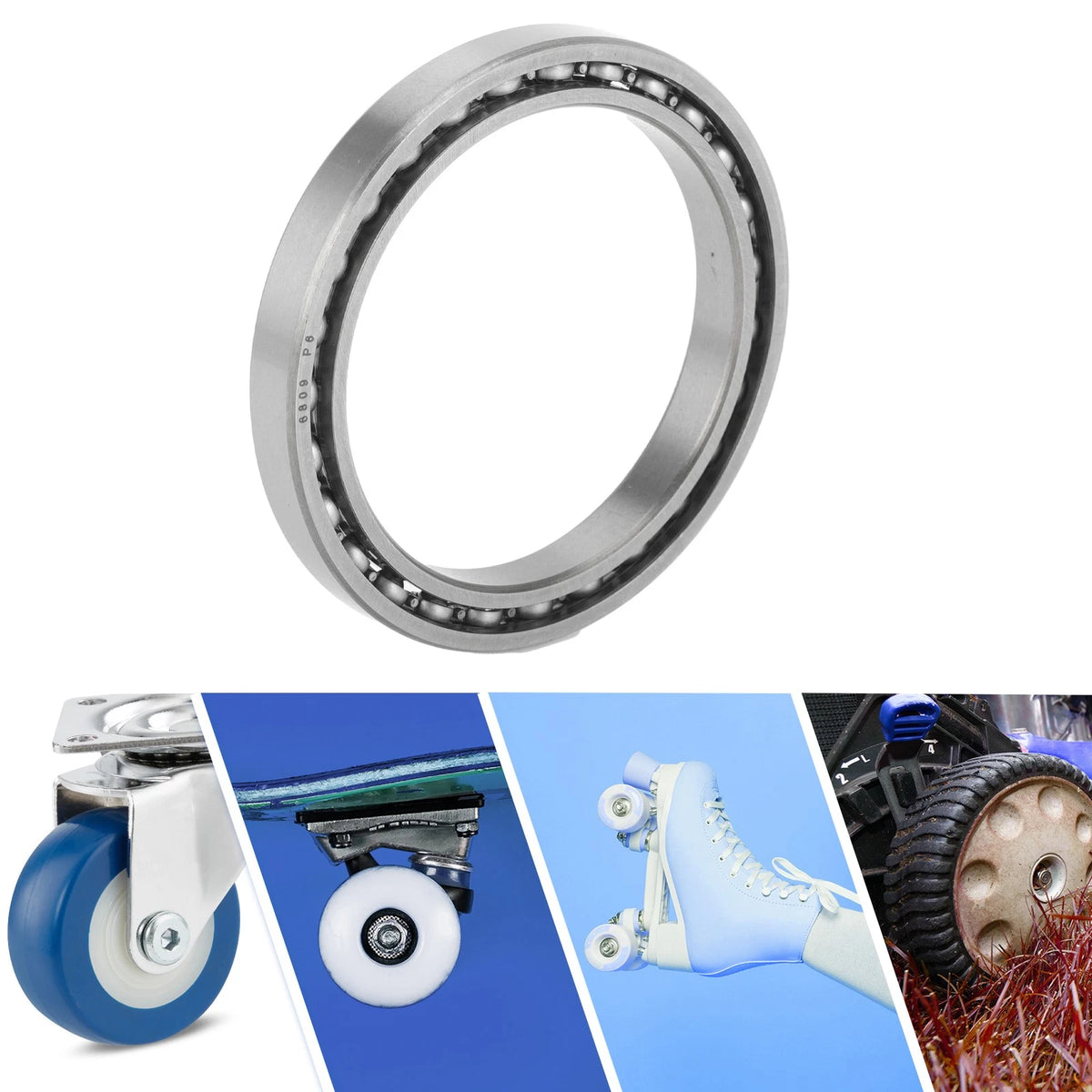 Deep Groove Ball Bearings 45x58x7mm 1 Pc for Scooter Skateboard Wheel