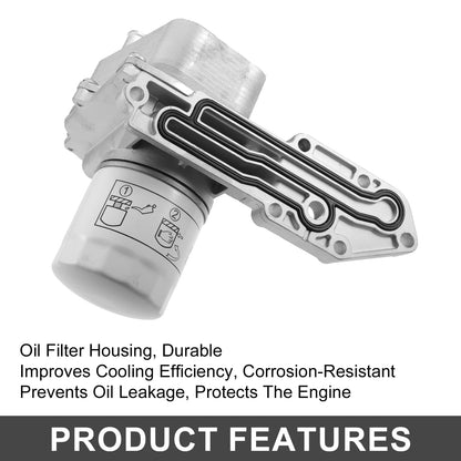 Engine Oil Cooler Filter Housing with Seals for Ford Transit (2014-2023)
