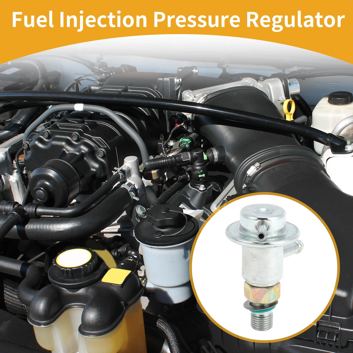 Fuel Pressure Regulator for Toyota 4Runner (1988-1994) Metal 1 x Unit