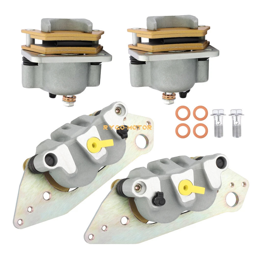 4 x Front & Rear Brake Calipers for Polaris Ranger XP 1000 (2017–2017)
