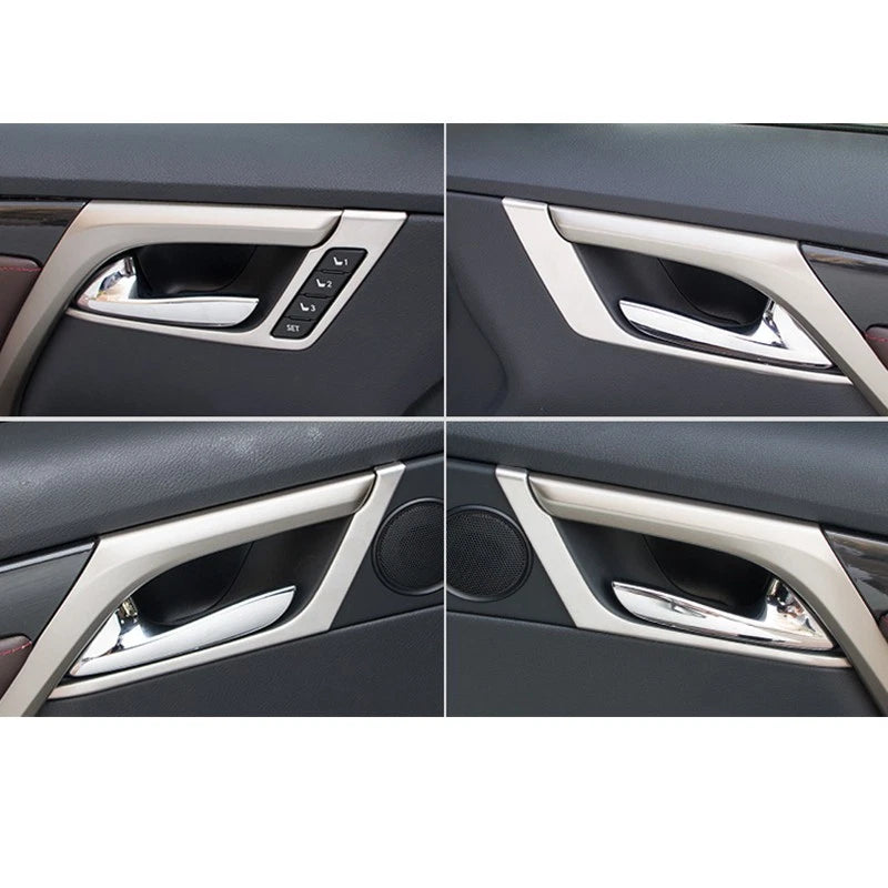 Silver Inner Door Handle Cover Trim for Lexus RX350 RX450h (2016-2022)