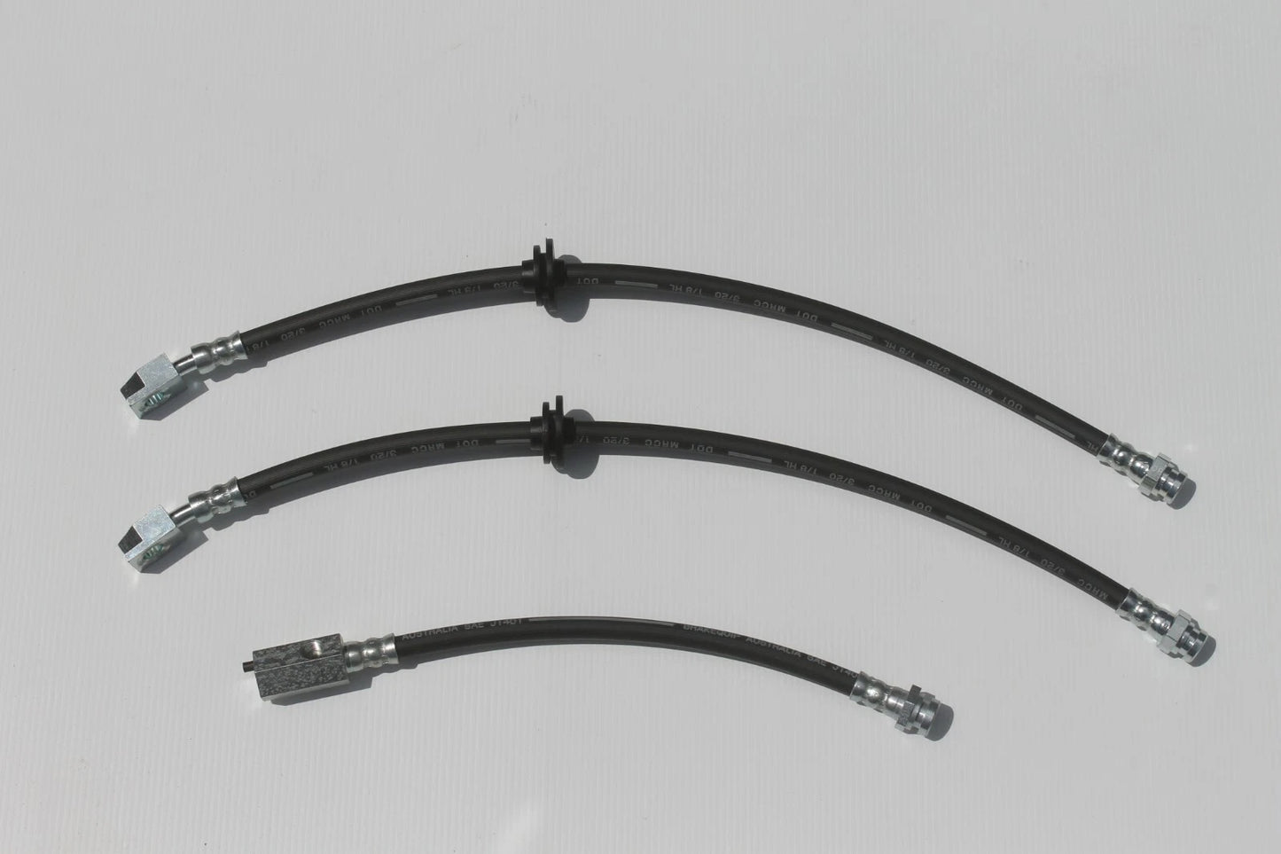 Brake Hose Set (3) for VB, VC, VK, VL, VN Commodore Disc/Drum (1980-1997)