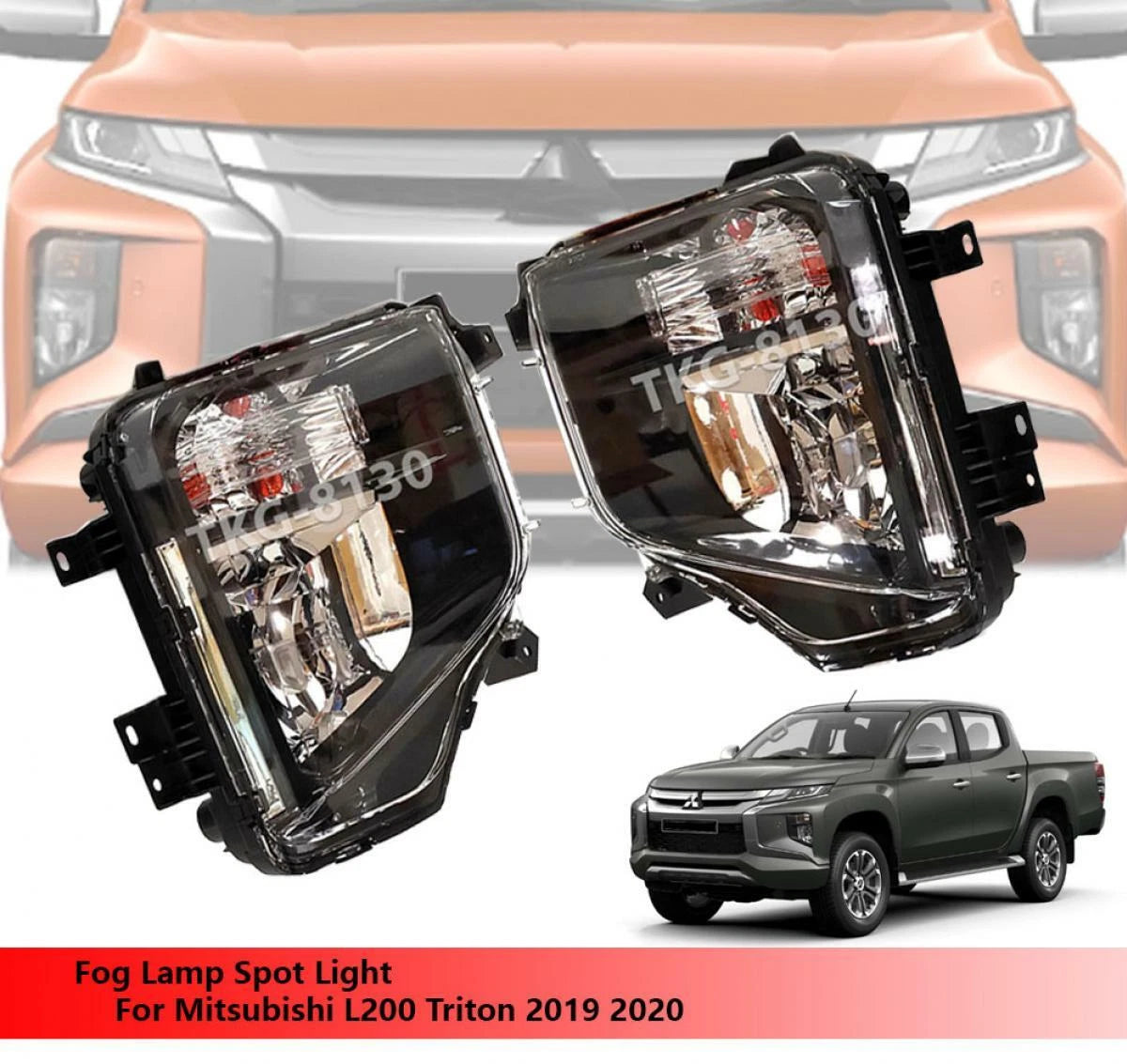 Fog Lamp Spot Light for Mitsubishi L200 Triton (2019-2020)