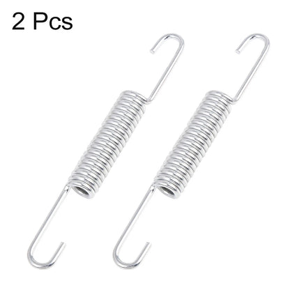 11.5cm Length 2 x Motorcycle Side Bracket Kickstand Return Spring for TVS Star