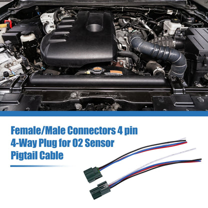 O2 Oxygen Sensor Set with Terminals for Nissan Subaru