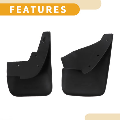 Front & Rear Mud Flap Splash Guards for Ford Fiesta (2005-2008)