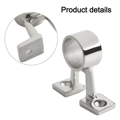 Stylish Boat Frame Rail Mount in Polished Stainless Steel for All Models