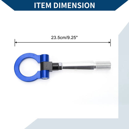 Tow Hook Ring 23.5cm for Mitsubishi Lancer Evolution  - Blue
