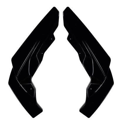 Glossy Black Rear Bumper Side Spoiler Lip for BMW 2 Series M2 (2023-2024)