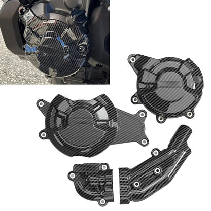 Carbon Fiber Look Engine Cover for Yamaha MT-07 XSR700 FZ-07 MT07 Tracer (14-24)