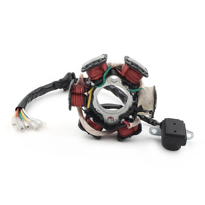 6 Coil Chinese Stator Magneto for 50cc 110cc 125cc 150cc GY6 Scooter