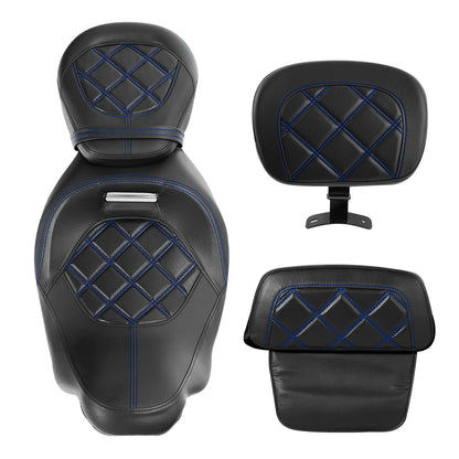 Rider Driver Passenger Seats & Backrests for Harley CVO Street Glide (2014-2023)