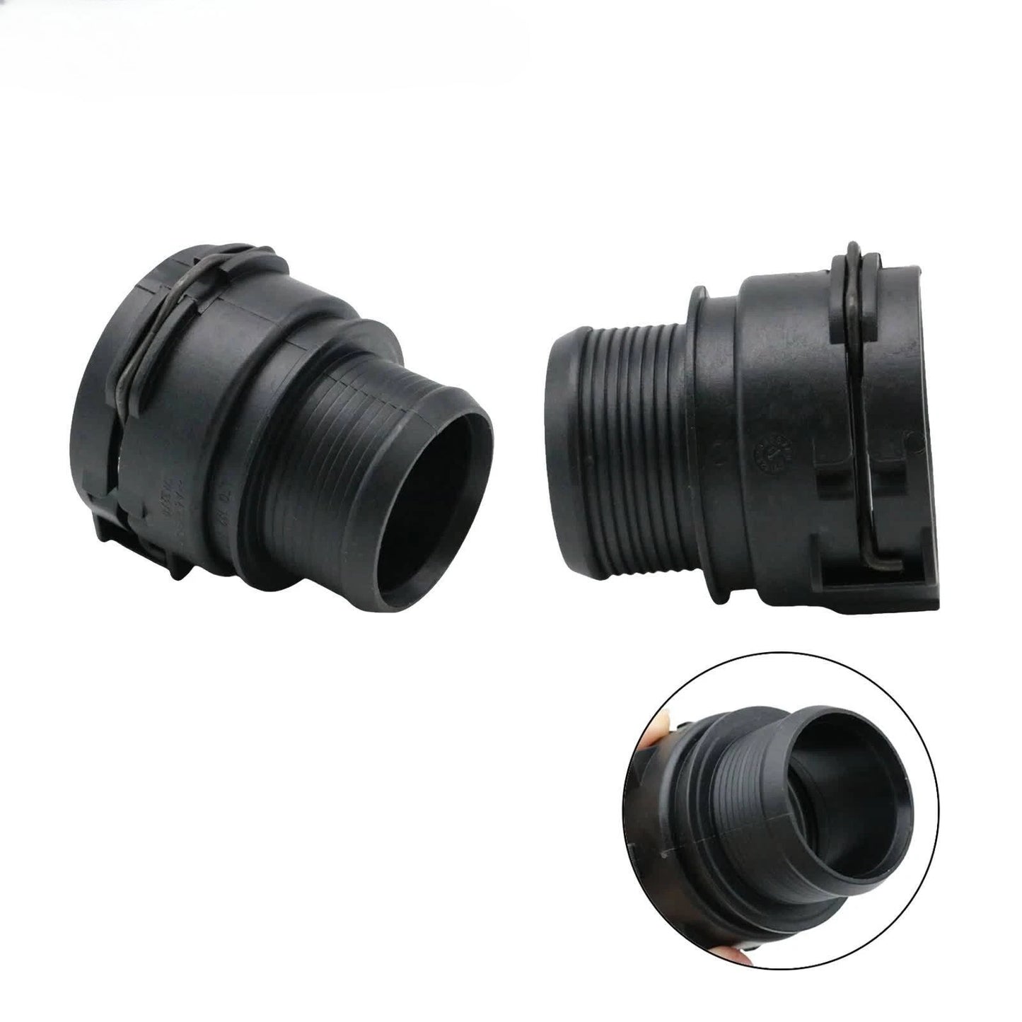 2 x Coolant Flange Coupling for Audi A4 S4 A5 S5 Q7 A8 S8 A6 S6 A7 (2007–2018)