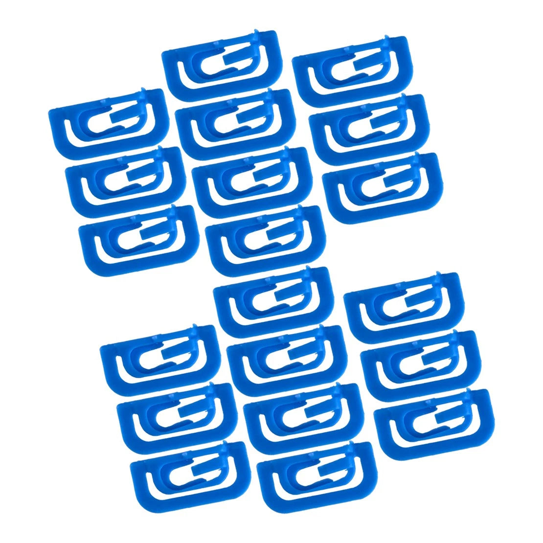50 x Blue Windscreen Retainer Clips for Mitsubishi Models