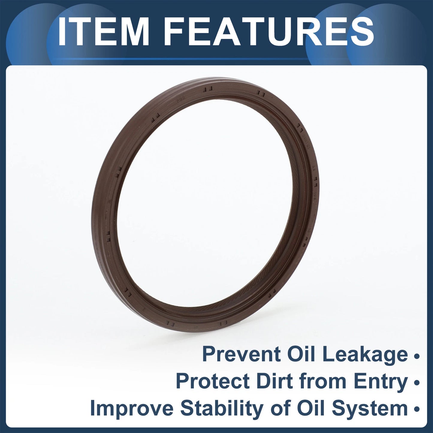 Rear Crankshaft Oil Seal for Toyota Camry Corolla RAV4 Scion (2002-2019)