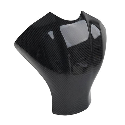 Gas Tank Cover Protector Carbon Fiber Black for Yamaha YZF R1 (2017-2023)