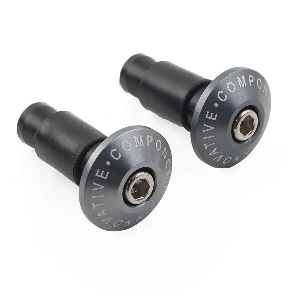 CNC 7/8" Handle Bar End Cap Grips Plugs for Motorcycle Dirt Bike