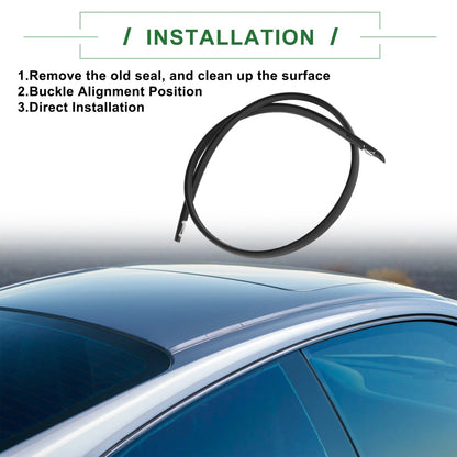 Left Side Roof Sealing Strip for Honda Acura TSX (2009-2014)