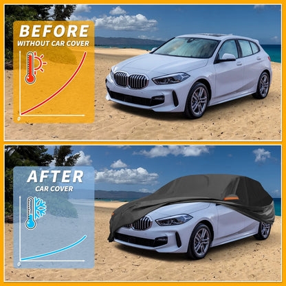 Waterproof All Weather Car Cover for BMW 1 Series Hatchback (2012-2019)