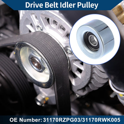 Drive Belt Idler Pulley for Honda Civic (2007-2011) 1 Pc