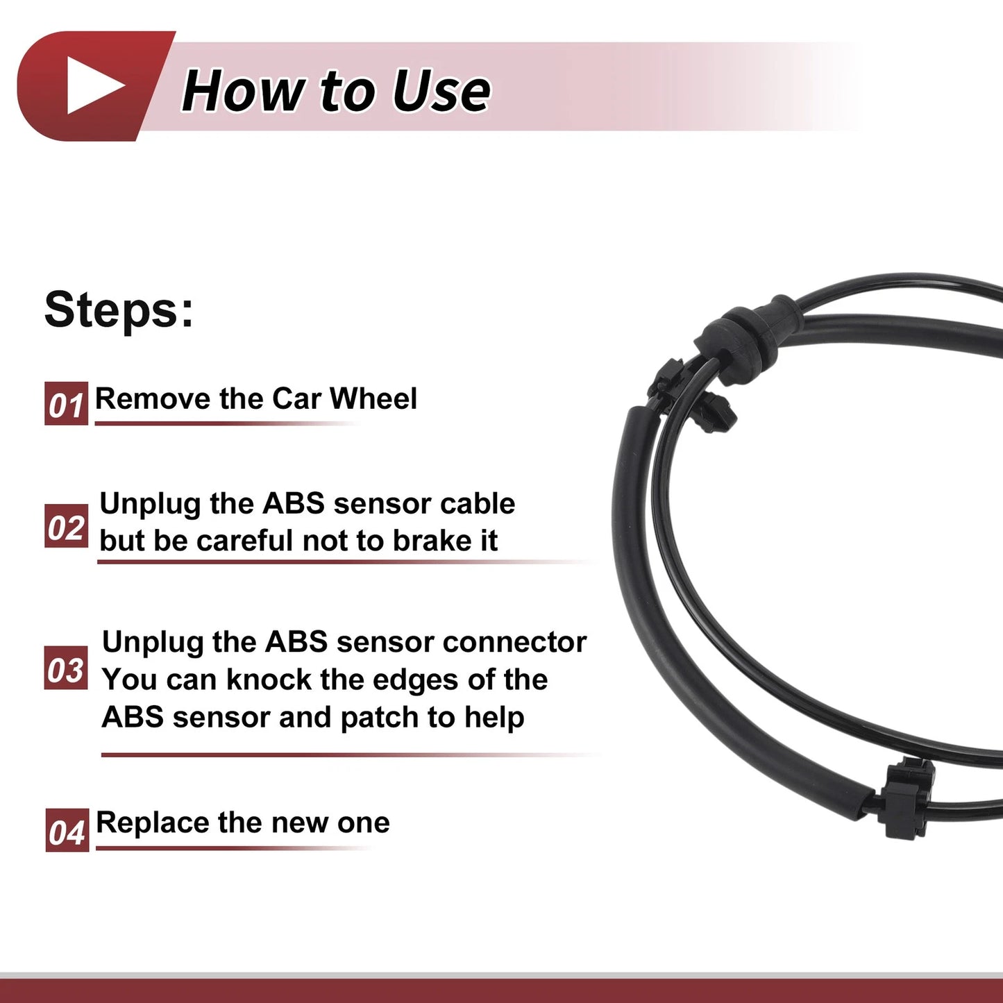ABS Wheel Speed Sensor for Honda Gienia GJ6