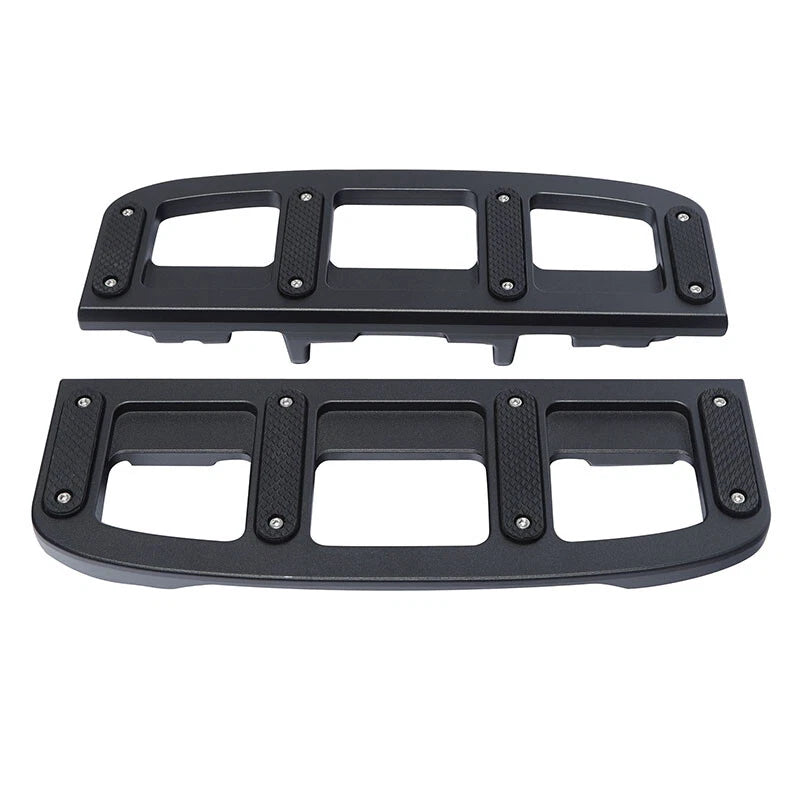Matte Black Rider Driver Footboard for Harley Fat Boy Heritage Classic (18-24)