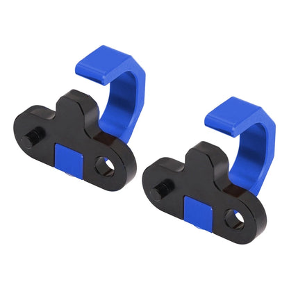 2 x Blue Rear Brake Line Hose Snap Clamps for Suzuki RM250 RM-Z450 (2000-2023)