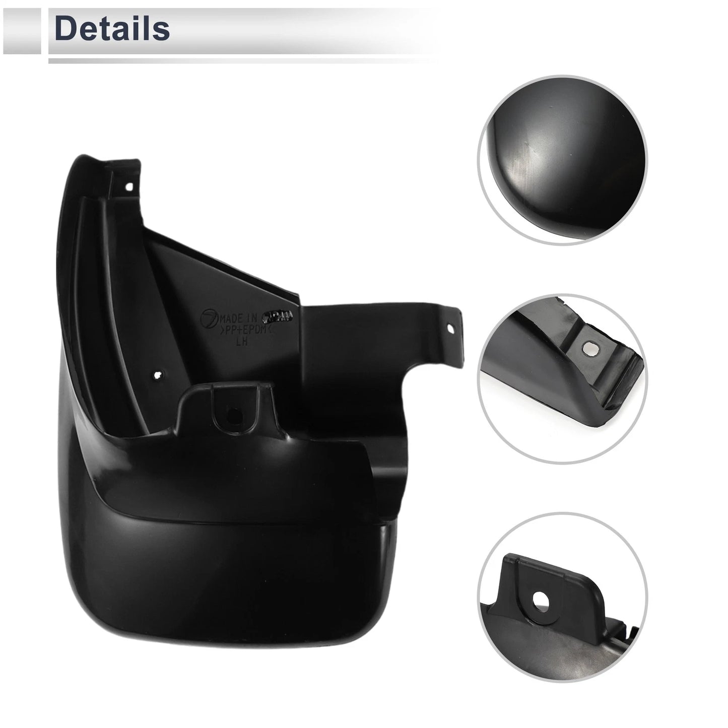Mud Flaps Splash Guards 1 x Set for Subaru Forester (2005-2008)