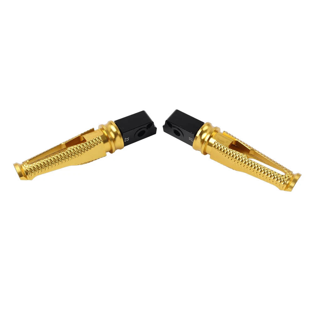 Gold Rear Foot Pegs for Aprilia GPR125 GPR150 APR150 CR150 (2010-2023)
