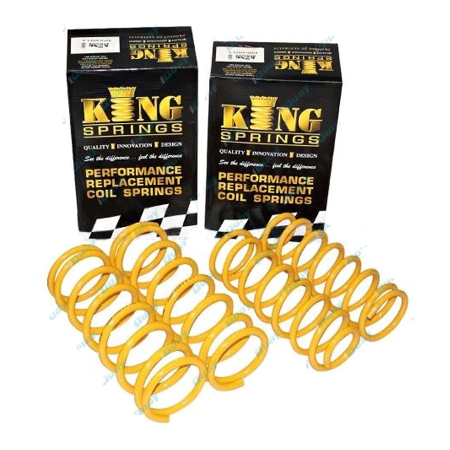 4 Raised 3" Coil Springs for Nissan Patrol GQ Y60 GU Y61 Wagon LWB King Spring