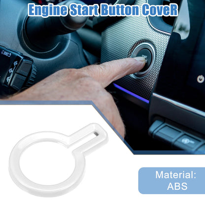 Engine Start Button Cover for Ford Bronco (2021-2023) - ABS White