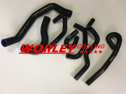 Black Silicone Radiator Heater Hose for Nissan Skyline R33 (1995-1998)