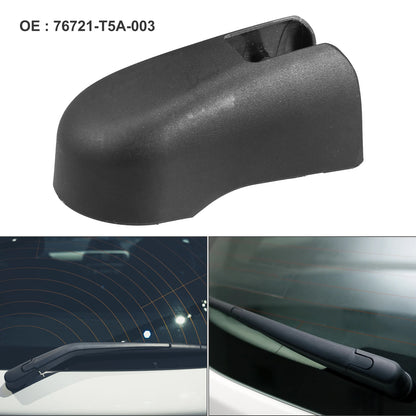 Rear Windshield Wiper Arm Cover for Honda Fit (2015-2020) Black