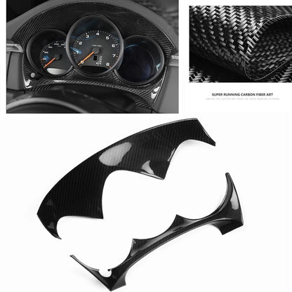 Carbon Fiber Center Console Trim for Porsche Macan (2015-2023)