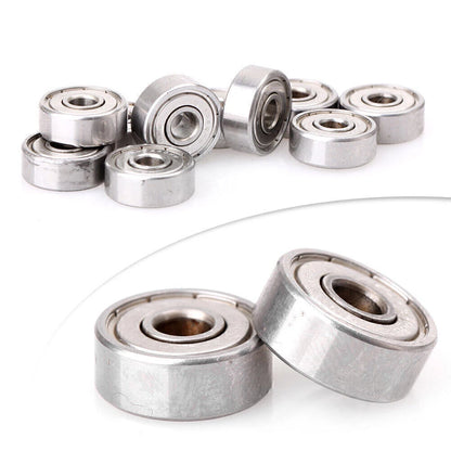 10 x 4x13x5mm Radial Ball Bearings for Mini Deep Groove Wheel Bearing 625ZZ
