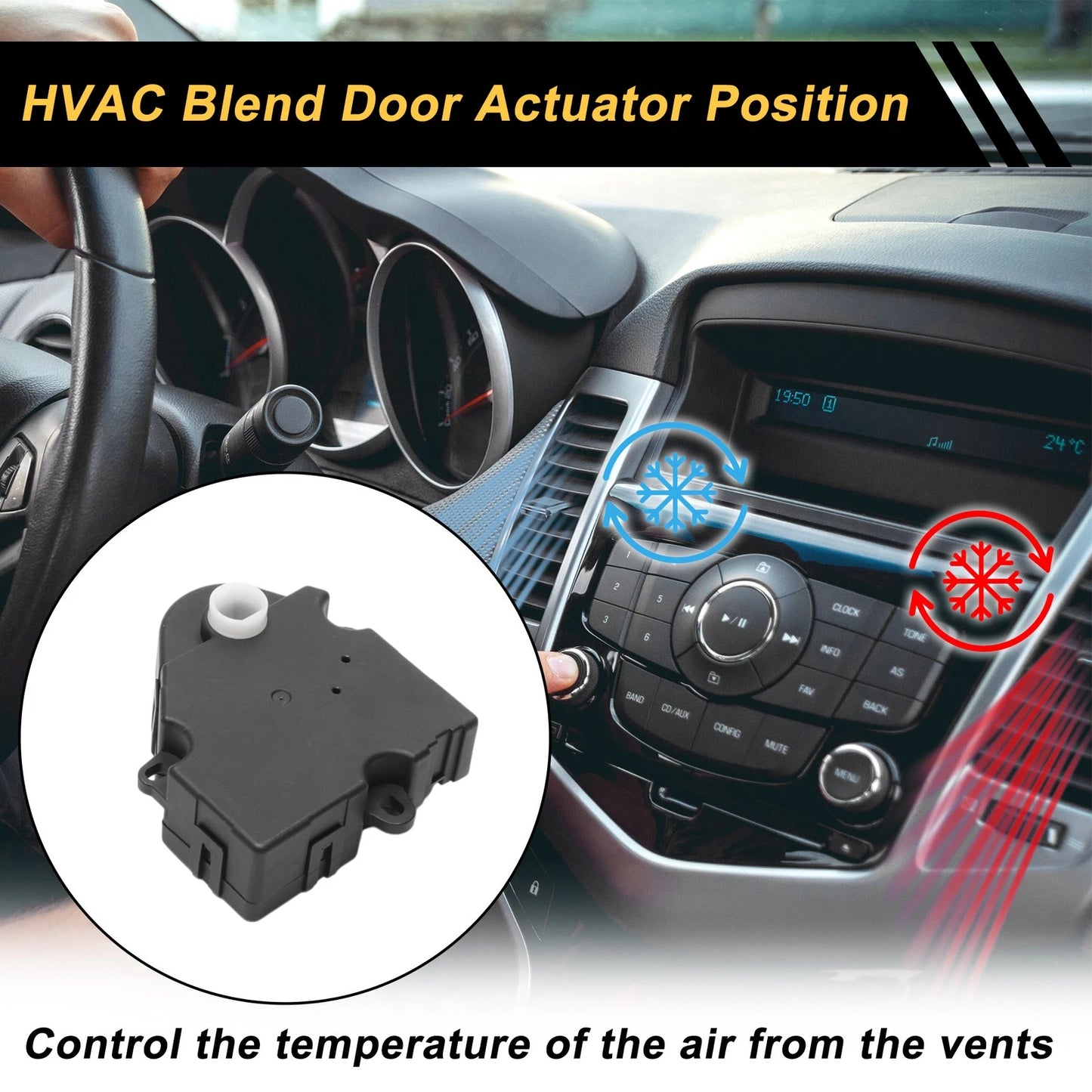 Heater Blend Door Actuator for Jeep Grand Cherokee (1999-2004)