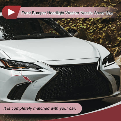 Front Right Washer Nozzle Cover for Lexus ES300h (2019-2022) - White 1 x Cap