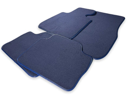 Floor Mats for Rolls Royce Shadow 1965-1977 Dark Blue Carpets 2 x AutoWin