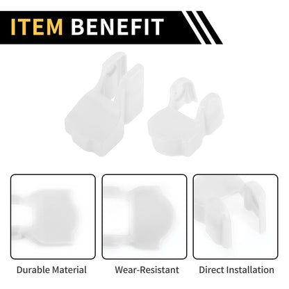 Door Limiting Cover Trim for Jeep Wrangler JL JLU (2018-2024) White