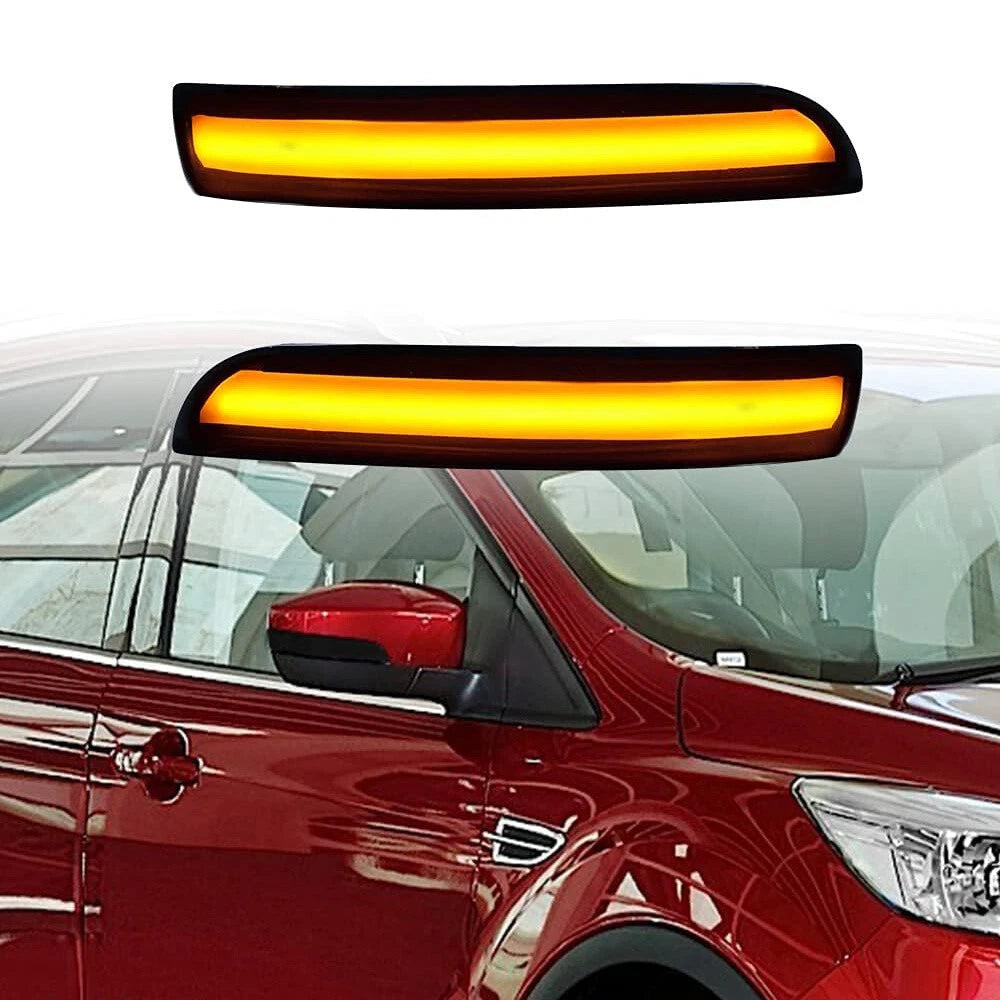 Sequential LED Side Mirror Turn Signal Lights for Ford Escape (2013-2019)