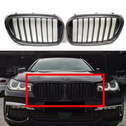 Real Carbon Fiber Front Bumper Grille for BMW G11 Pre-LCI 2016-2019