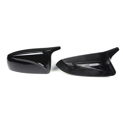 2 x Black Rear Side Mirror Covers for BMW E70 E71 X5 X6 (2007-2013)