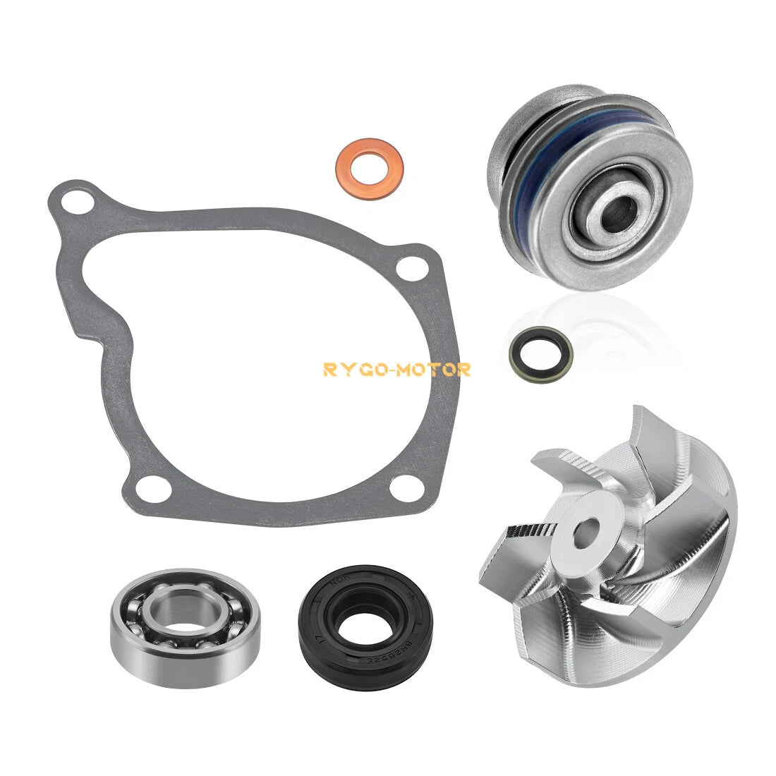 Water Pump / Aluminum Impeller Bearing Seal Gasket for Polaris Ranger 500
