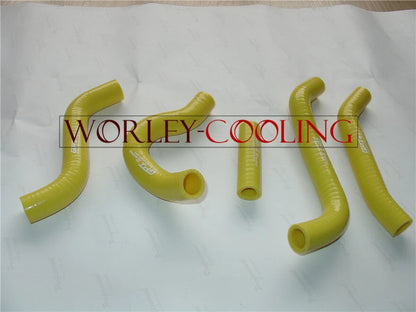 Silicone Radiator Hose for Suzuki RMZ 450 (2007) - Yellow